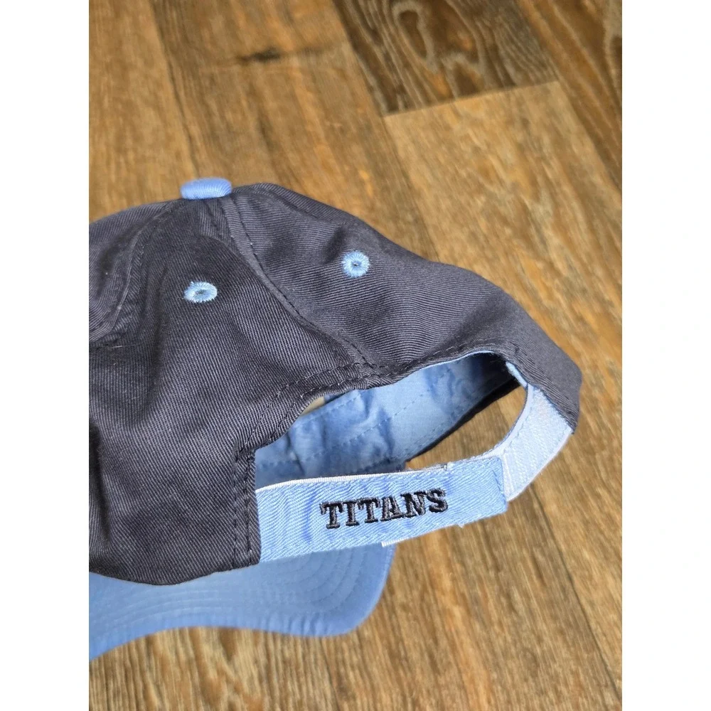 NFL Tennessee Titans Youth Hat Navy Blue Adjustable Baseball Cap Kids Size 4-7